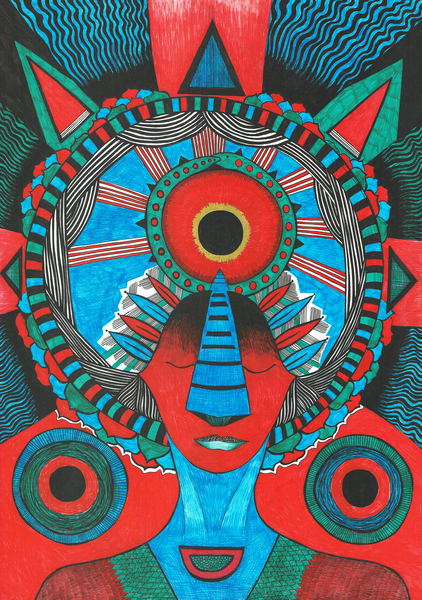 Mind Mandala von Sabina  Nedelcheva-Williams