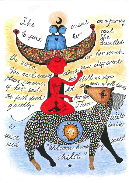 On a journey von Sabina  Nedelcheva-Williams