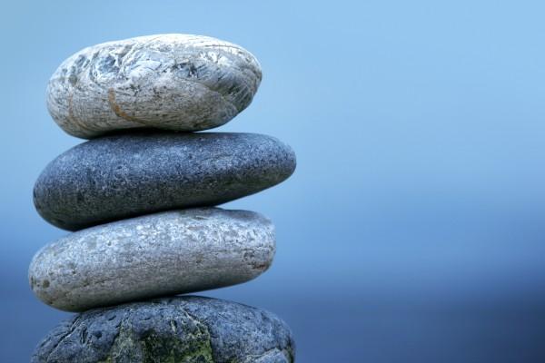 Pile of pebble Stones von Sadik Demiroz