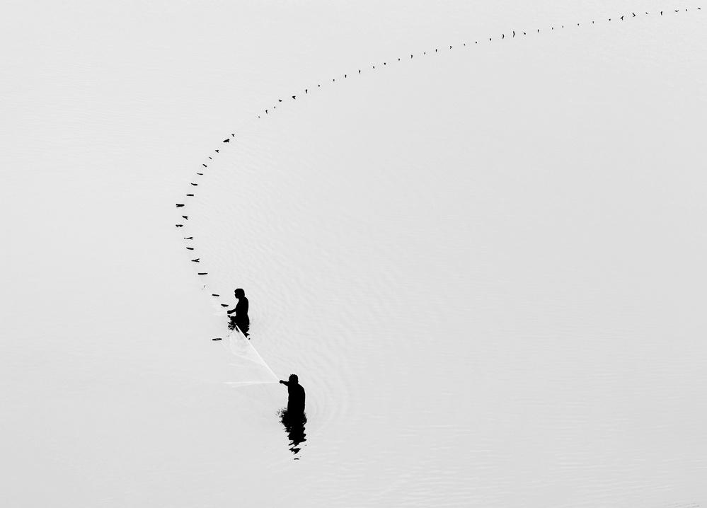 Fishermen. von Sahidul Hassan