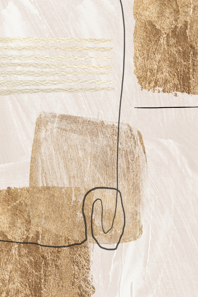 Aesthetic Gold-1 von Sally Ann Moss