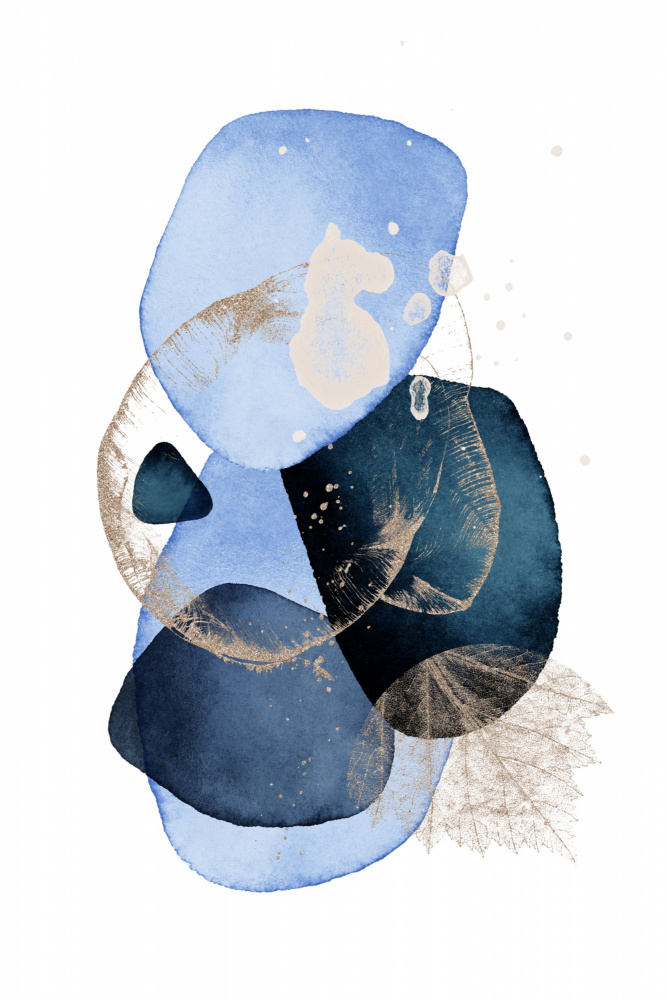 Cool Blue-1 von Sally Ann Moss