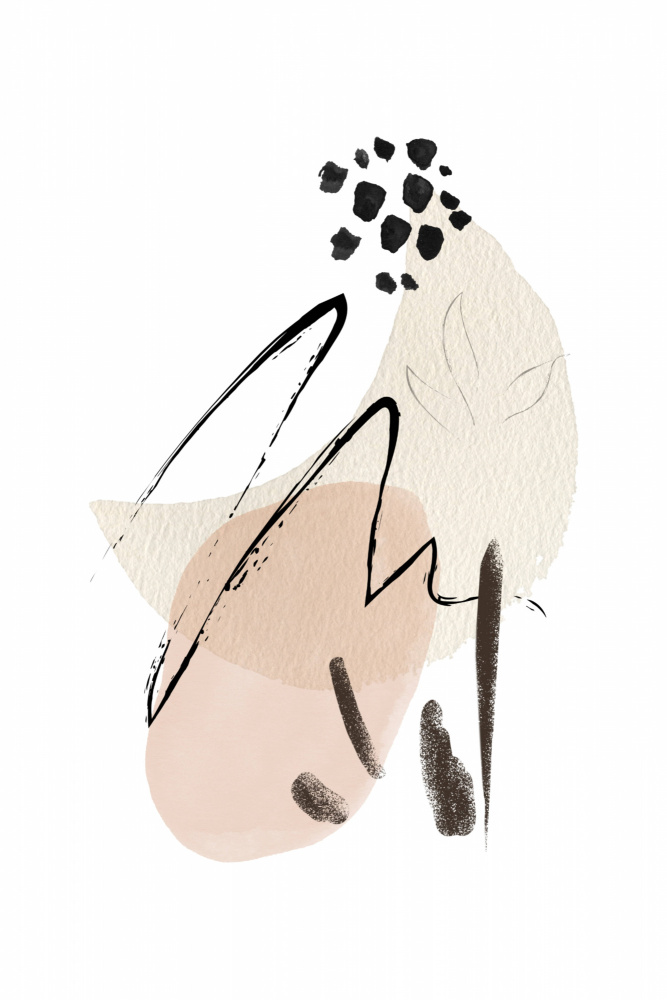 Simple Beige-1 von Sally Ann Moss