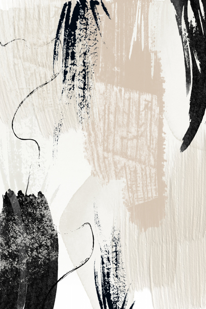 Brush strokes-3 von Sally Ann Moss