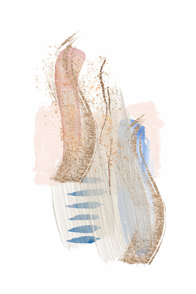 Soft Pink Blue 2 von Sally Ann Moss