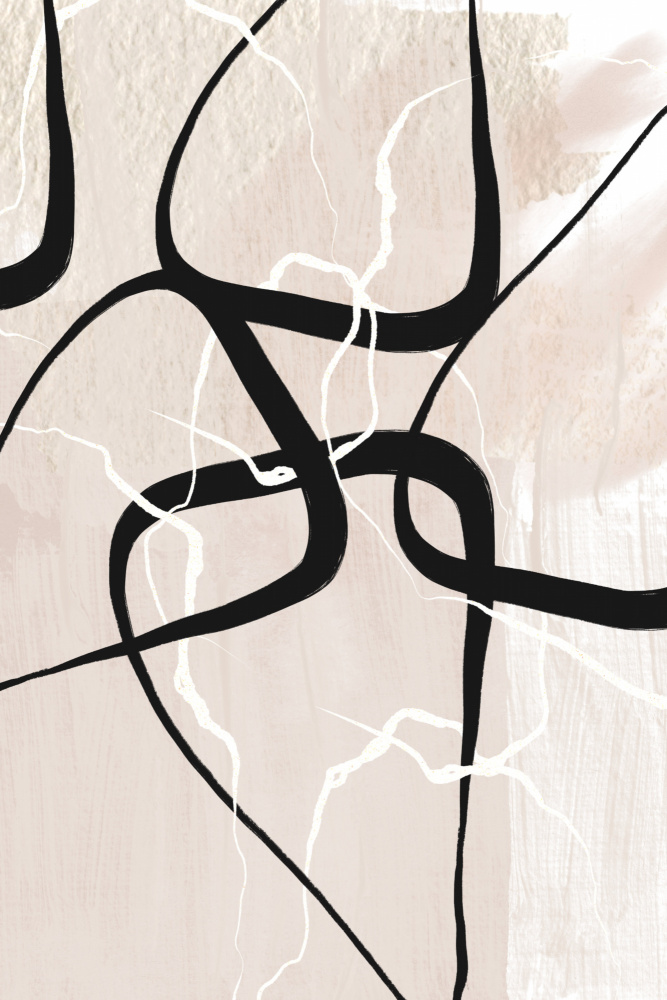 White Lines 2 von Sally Ann Moss