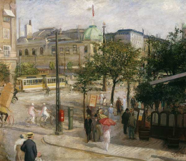 Vesterbrogade, Kopenhagen. von Sally Nicolaj Philipsen