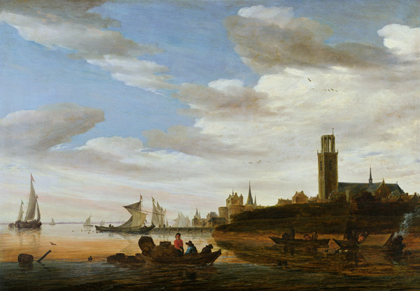 Haarlem von Salomon van Ruisdael or Ruysdael