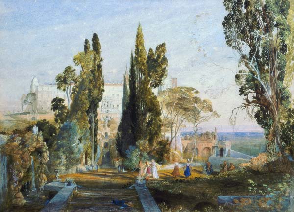 The Villa d'Este von Samuel Palmer
