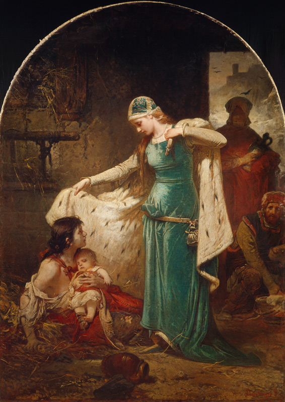 Die hl. Elisabeth von Ungarn von Sándor Liezen-Mayer