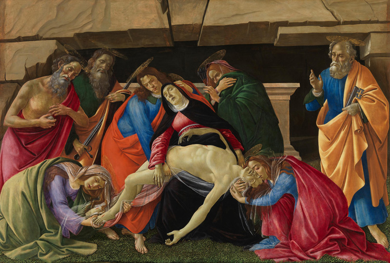 Beweinung Christi von Sandro Botticelli
