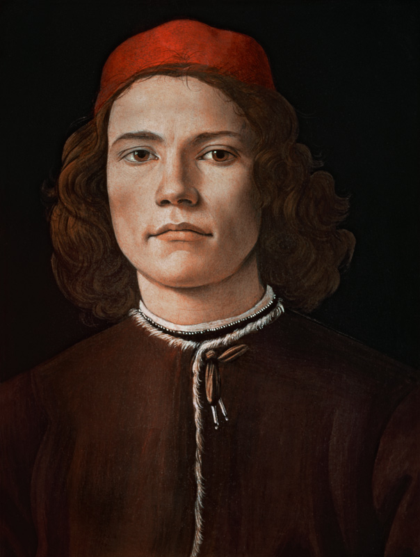 Portrait of a Young Man von Sandro Botticelli