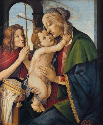 Maria mit dem Jesuskind und dem jungen Johannes d. T.