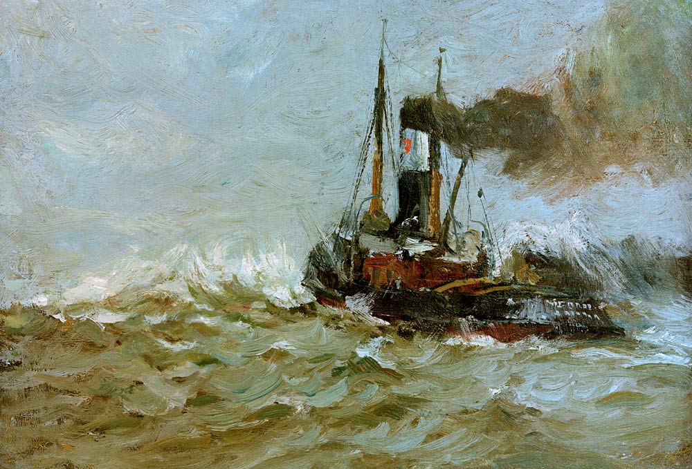 Hochseeschlepper (Seeadler Hamburg) von Sandrock Leonhard