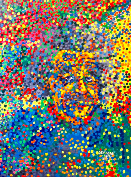 Albert Einstein von Santina Semadar Panetta