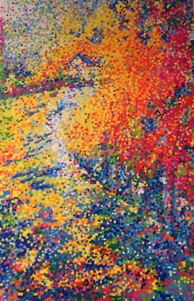 Ritmo Perpetuo II von Santina Semadar Panetta