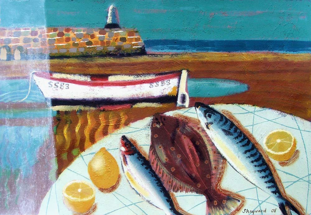 Plaice and Lemon von Sara  Hayward