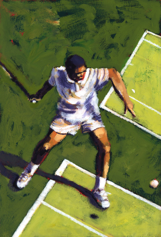 Tennis Player von Sara  Hayward