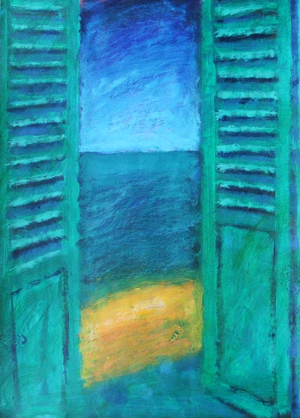 Green Shutters von Sara  Hayward