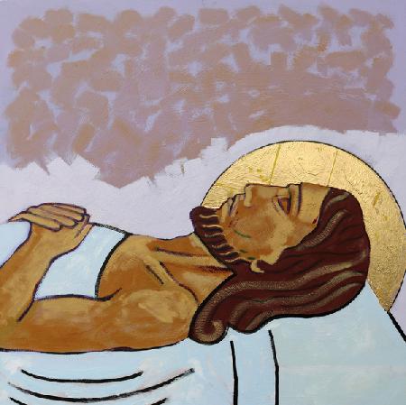 Jesus is laid in the tomb