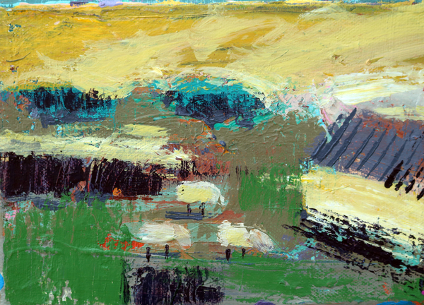 Landscape Iona I von Sara  Hayward