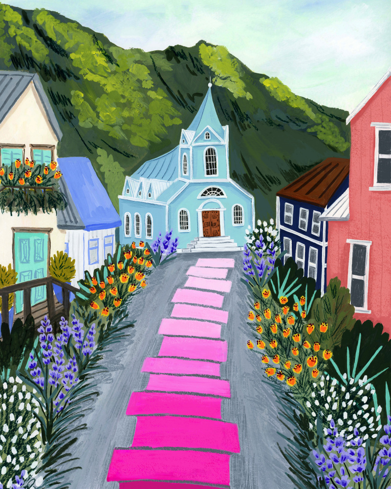 Seydisfjordur von Sarah Gesek