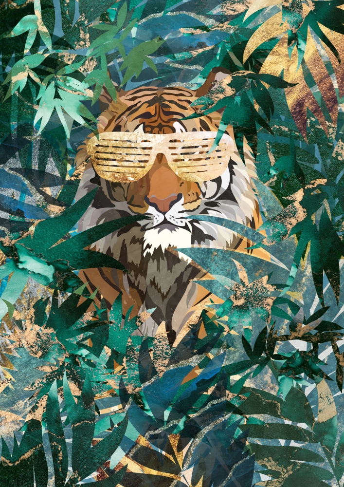 R&amp;B Tiger in the jungle von Sarah Manovski