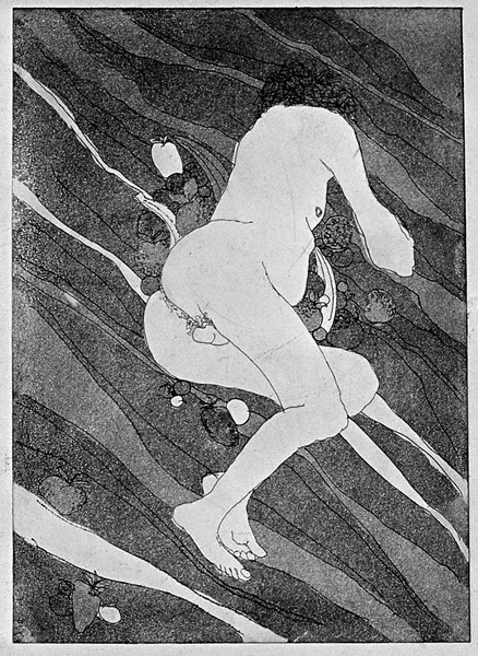 Naked man von Sarah Thompson-Engels