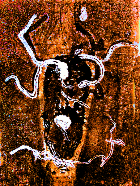 orange abstract von Sarah Thompson-Engels