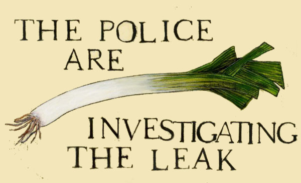 The police are investigating the leak von Sarah Thompson-Engels