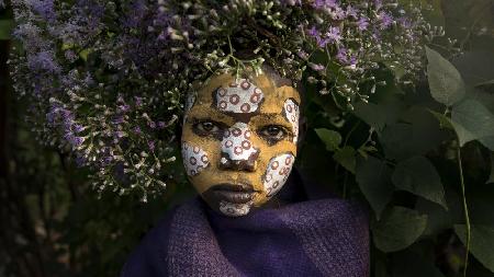 Ethiopian Suri tribes