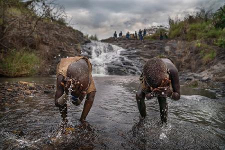 Ethiopian Suri tribes