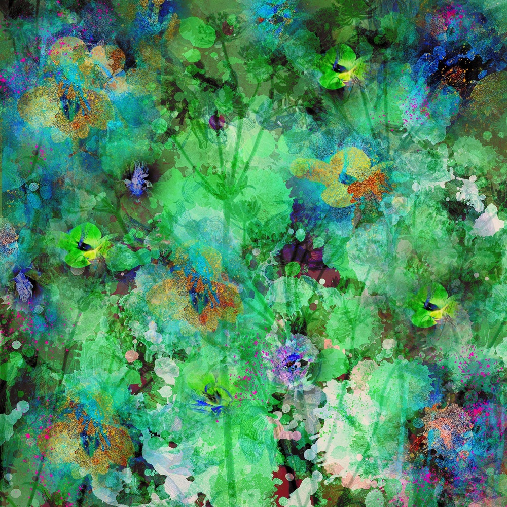 Flower bomb . von Saskia Dingemans