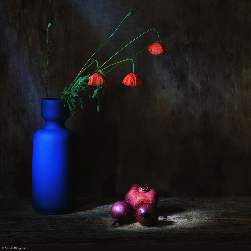 Electric blue von Saskia Dingemans