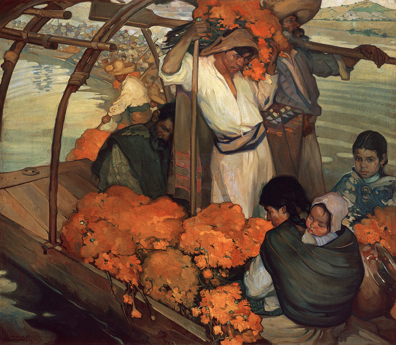 The Offering von Saturnino Herran