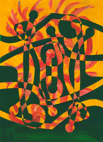 Feuertanz von Heike Schenk Arena