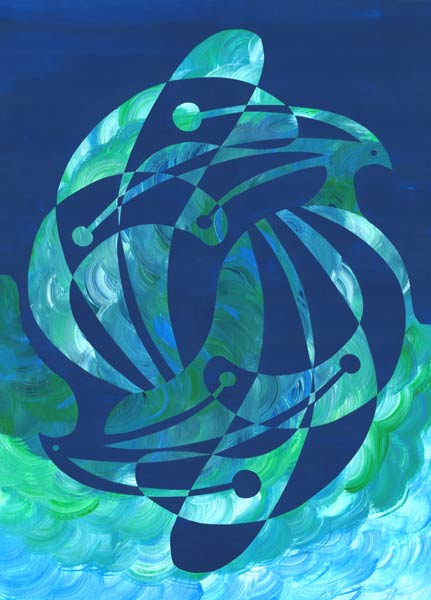 Pfau von Heike Schenk Arena