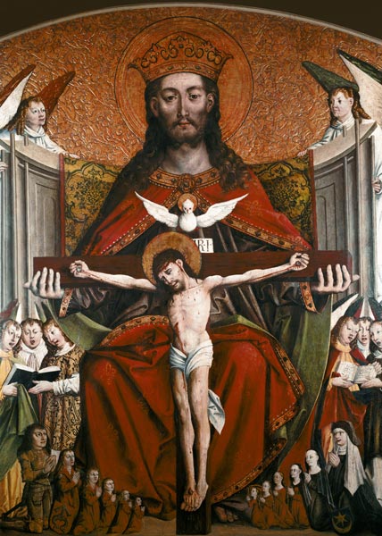 Die hl. Dreieinigkeit. von Schule von Krakau