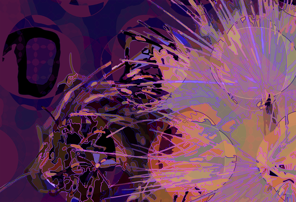 Artichoke abst horz10 von Scott J. Davis