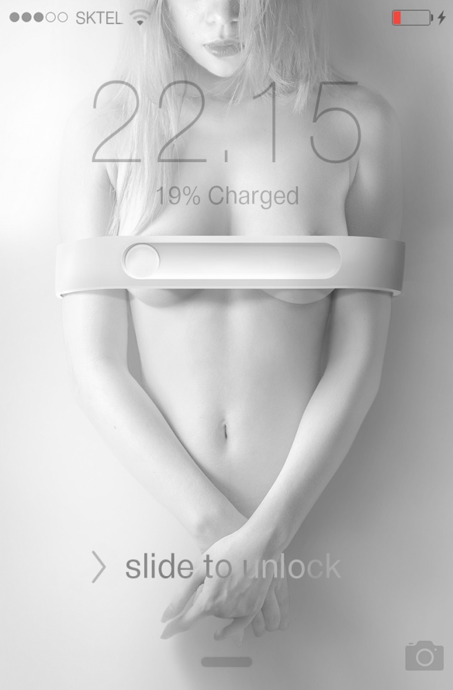 slide to unlock von Sebastian Kisworo