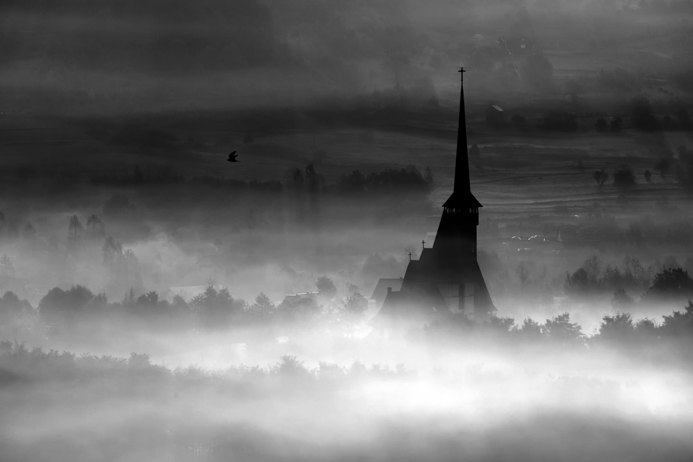 Misty Silhouettes von Sebastian Vasiu (Sebastiaen)