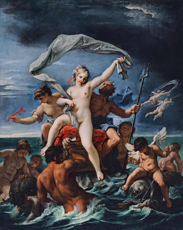 Neptun und Amphitrite von Sebastiano Ricci