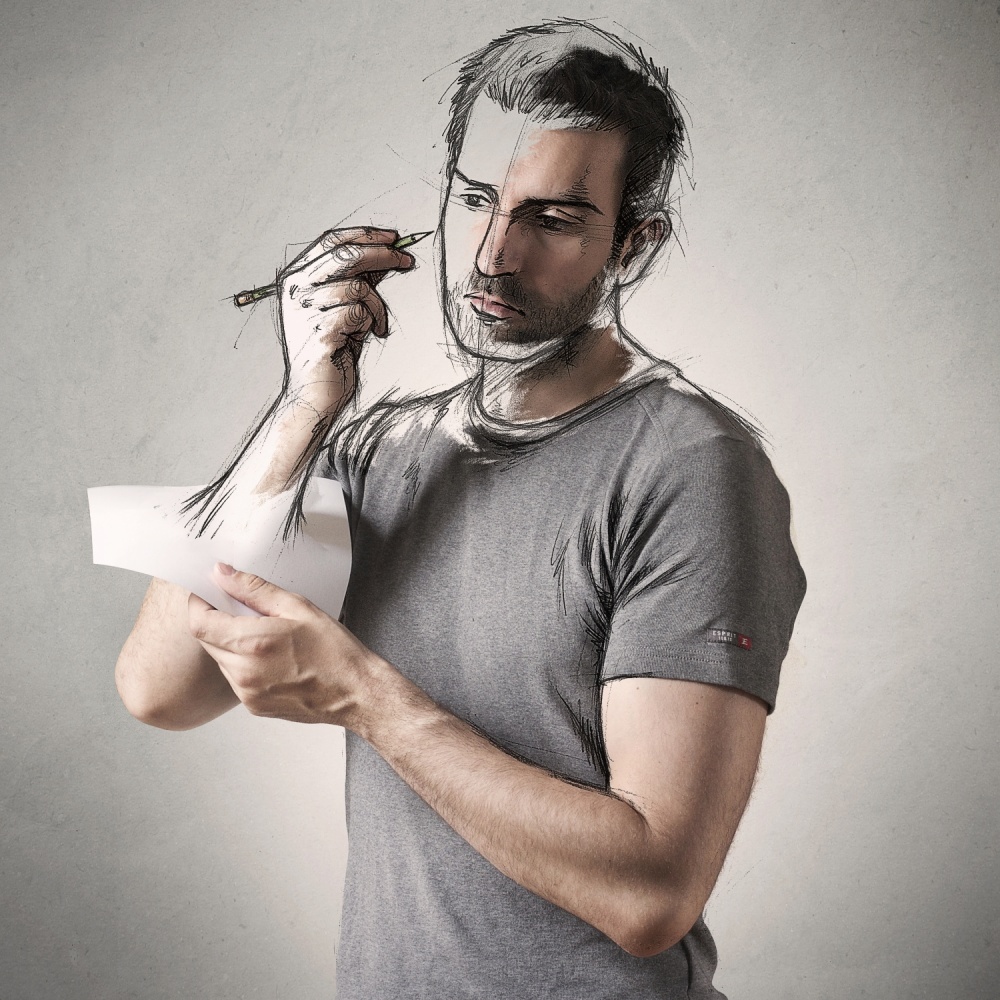 Sketch the sketcher von Sebastien DEL GROSSO