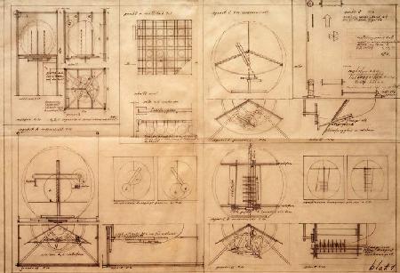 Lichtrequisit einer elektrischen Bühne