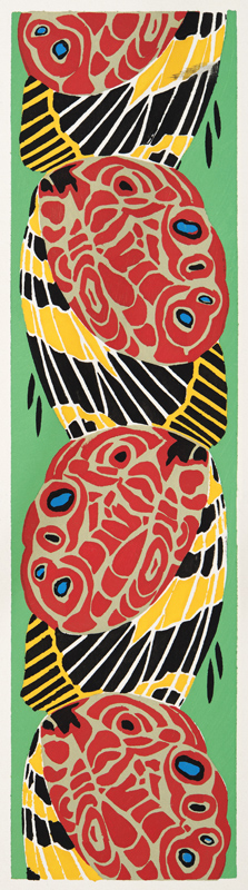 Detail from Plate 19, from Papillons, pub. 1925 von Émile-Allain Seguy