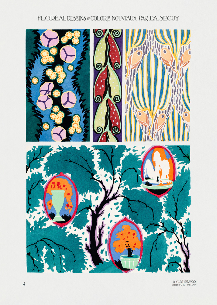 Pattern 04 von Émile-Allain Seguy