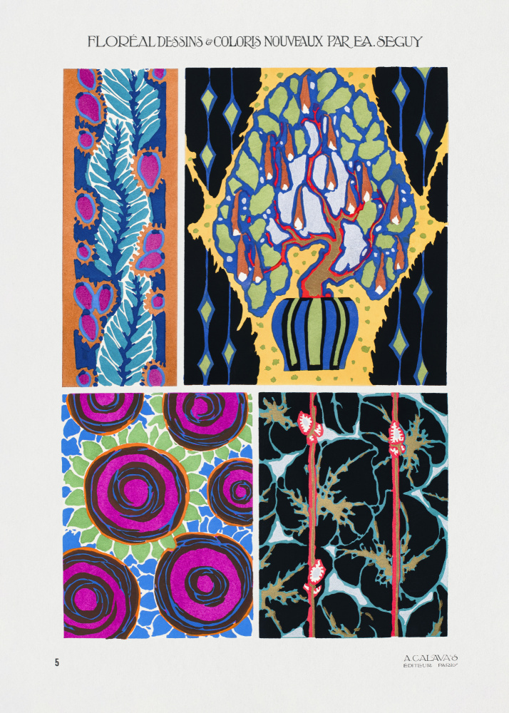 Pattern 05 von Émile-Allain Seguy