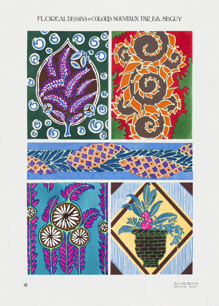 Pattern 10 von Émile-Allain Seguy