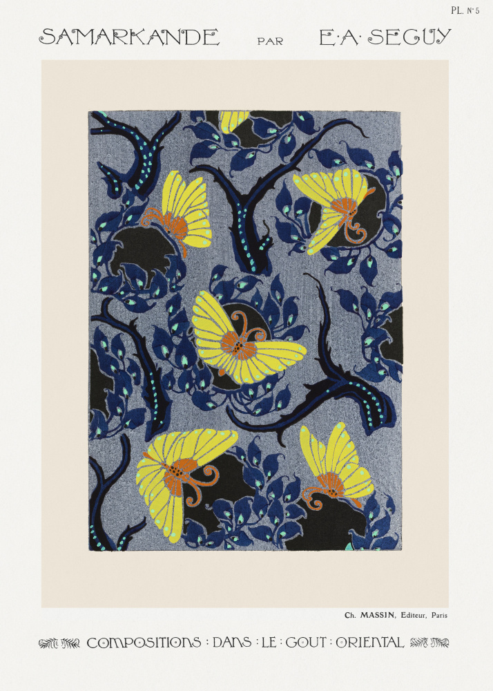 Samarkande 5 von Émile-Allain Seguy