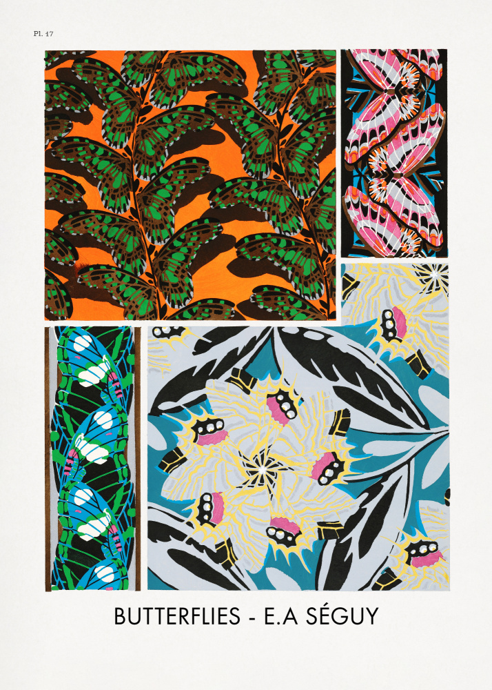 Butterflies 17 von Émile-Allain Seguy